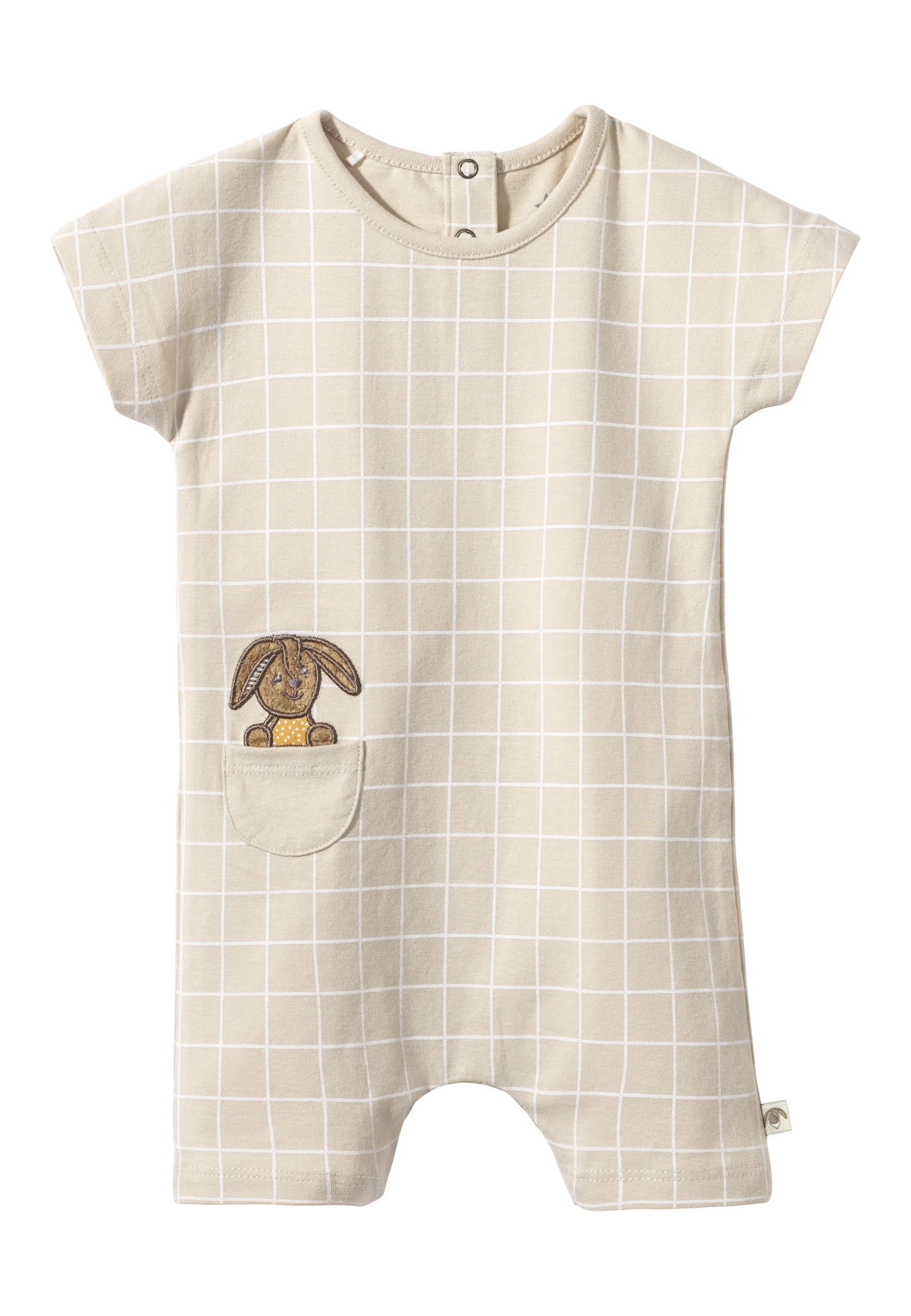 Jumpsuit Hase Happy in einem modischem Karomuster