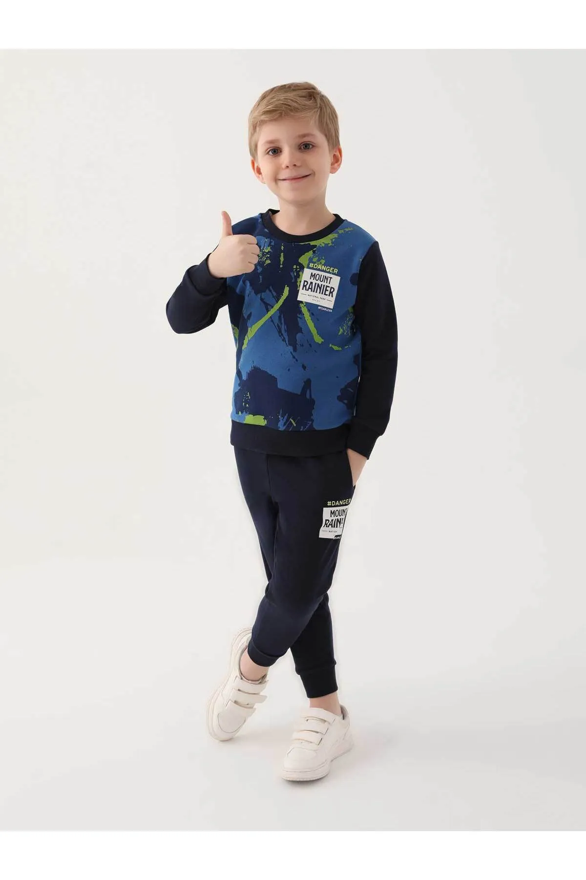 ROLY POLY  Trainingsanzug-Set für Jungen, 9–14 Jahre alt – Saks Blue