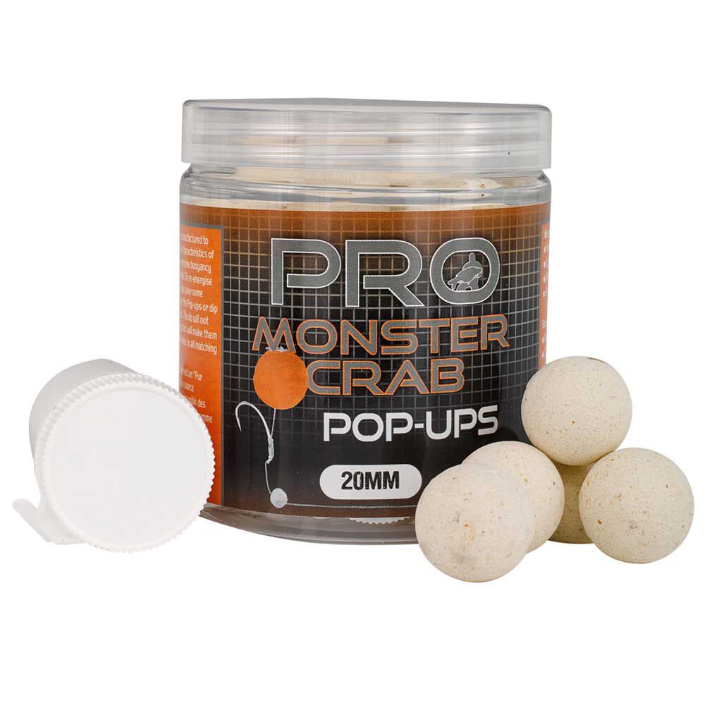 Monstercrab Popup Probiotic Carp Floating Boilies 60g