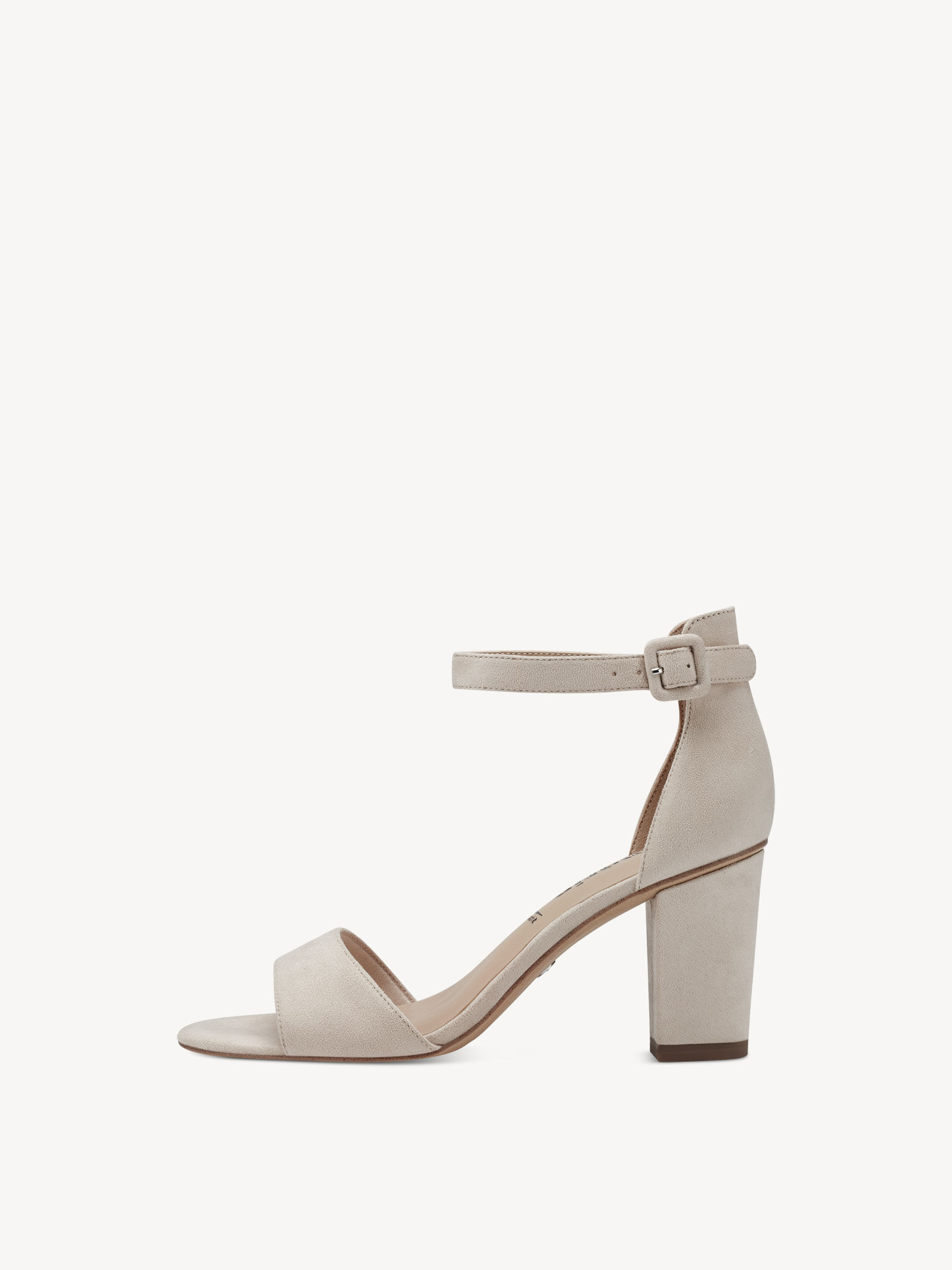 Sandale à talon - beige