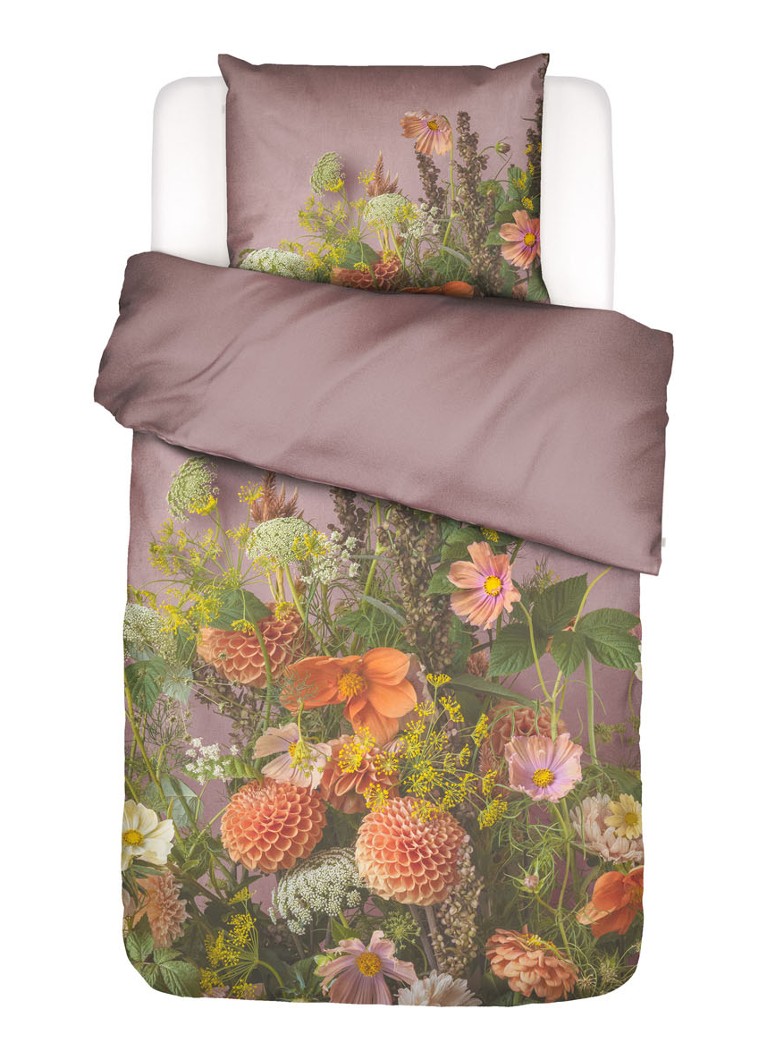 Set di biancheria da letto Essenza Phea in raso di cotone biologico a 215 fili - federe incluse