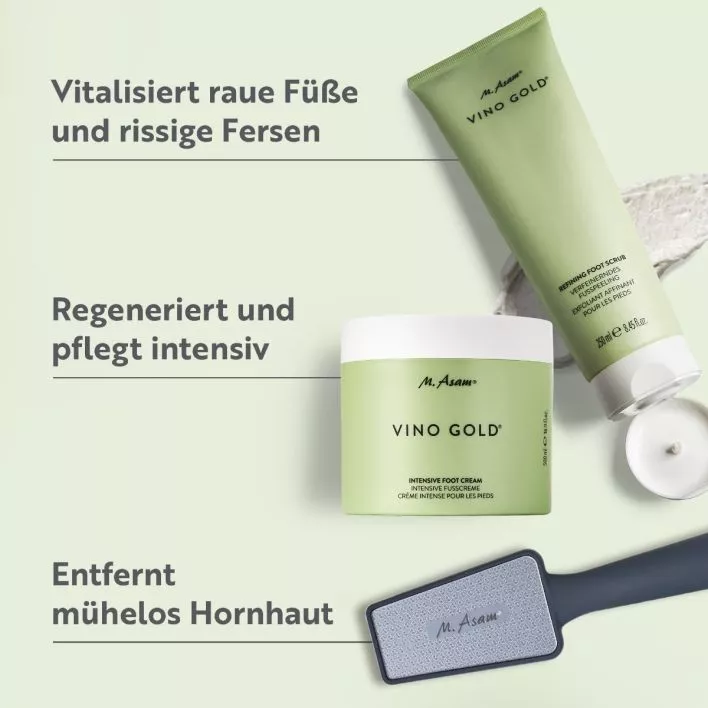 VINO GOLD Fußpflege-Set 3-teilig