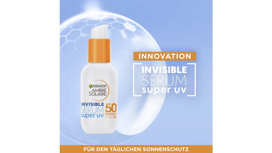 Garnier Ambre Solaire Super UV Gesichtsserum LSF50 30 ml