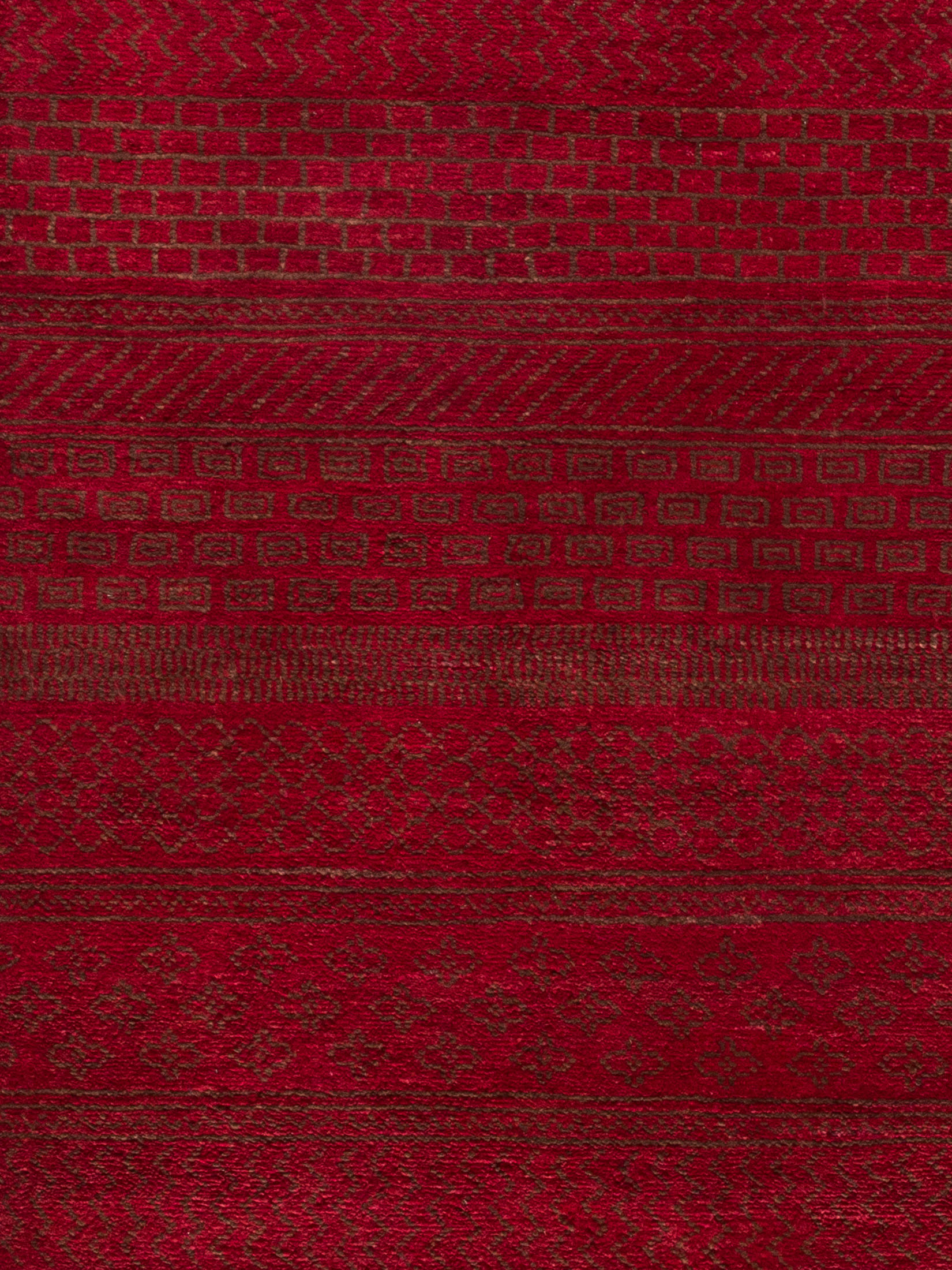 Contemporary Gabbeh ca. 80 x 304 cm, Unikat / Einzelstück