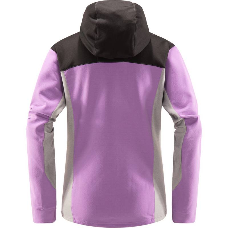 Haglöfs Vassi Mid Hood Fleecejacke Damen