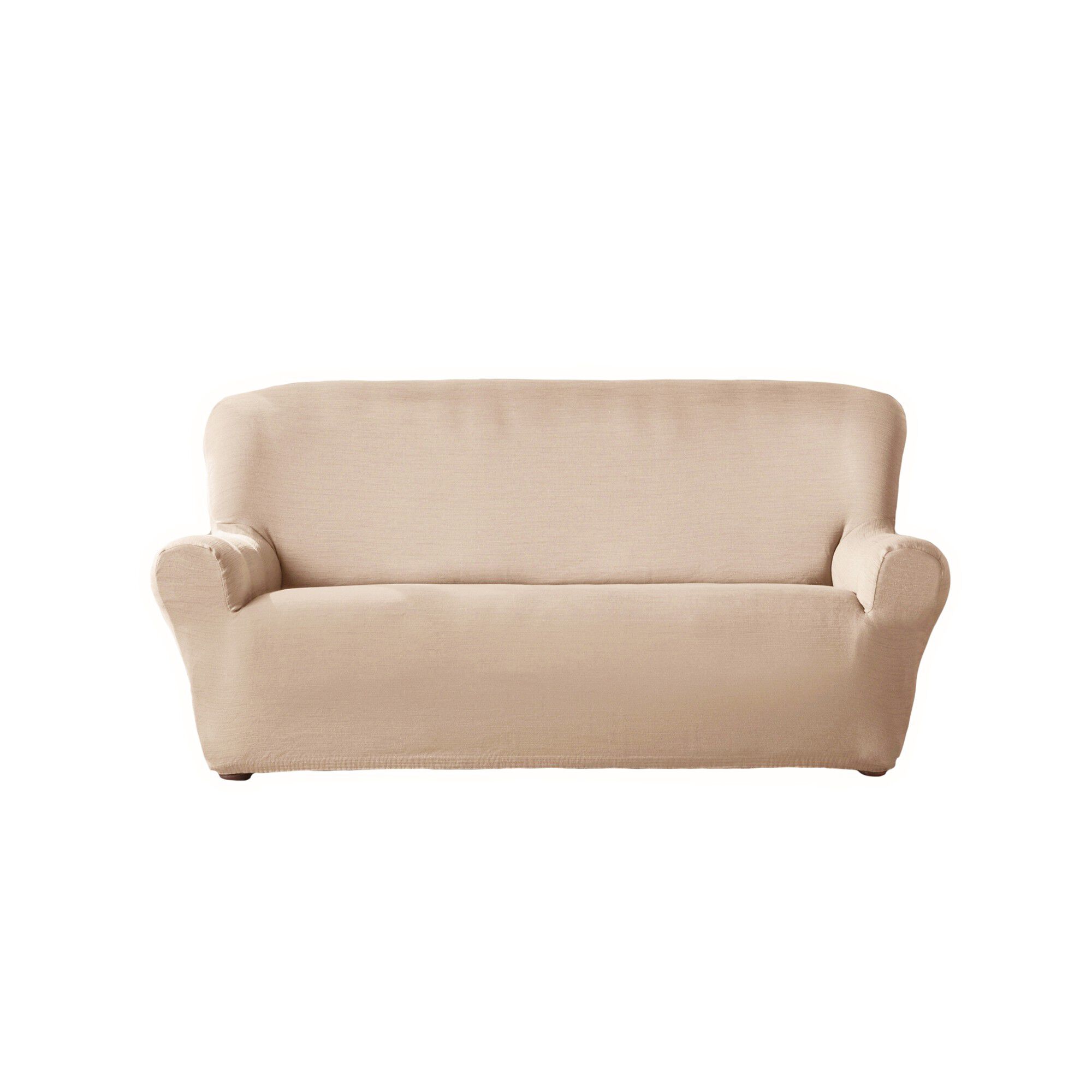 Housse extensible unie canapé fauteuil accoudoirs
