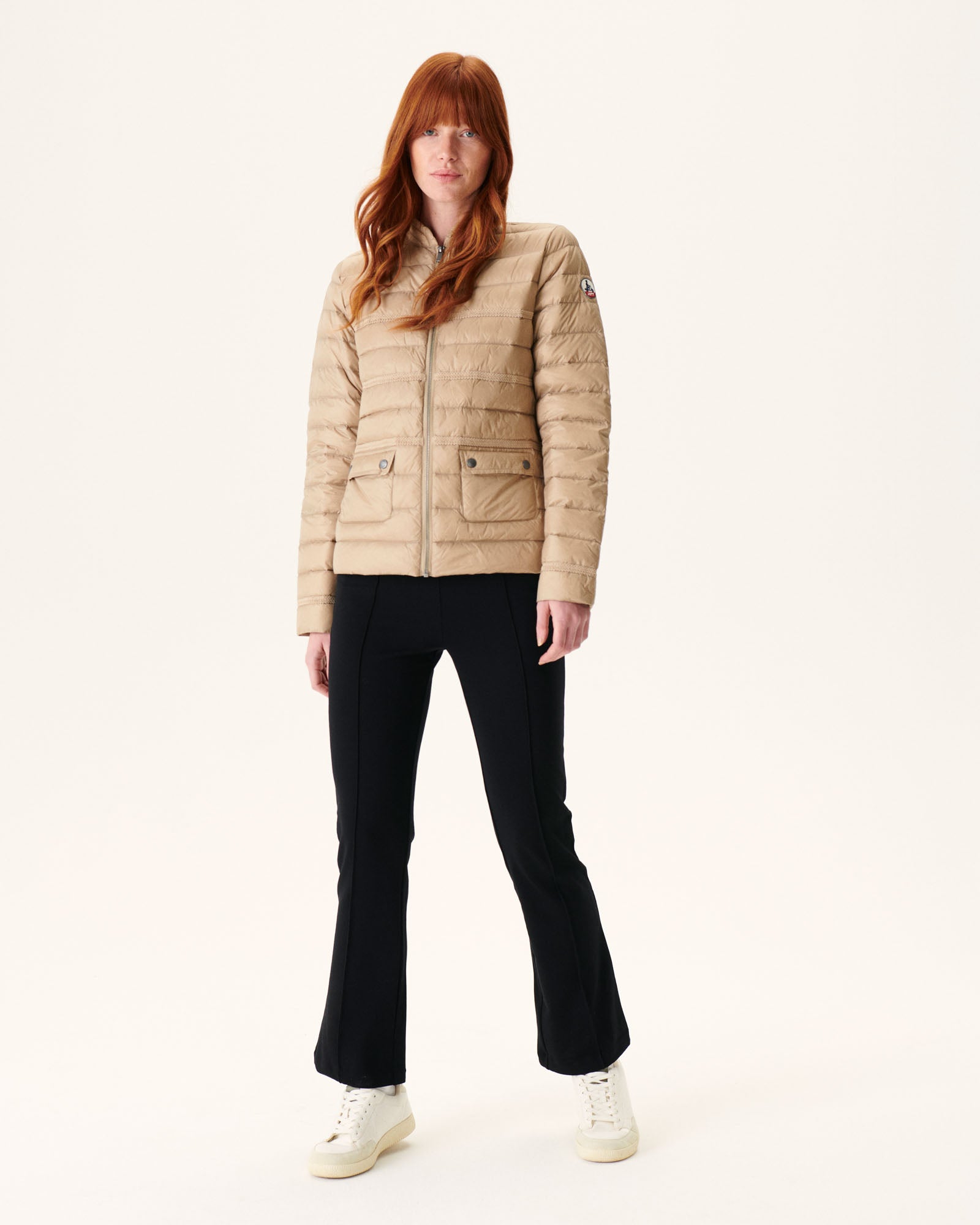 Veste courte légère Beige Andorra