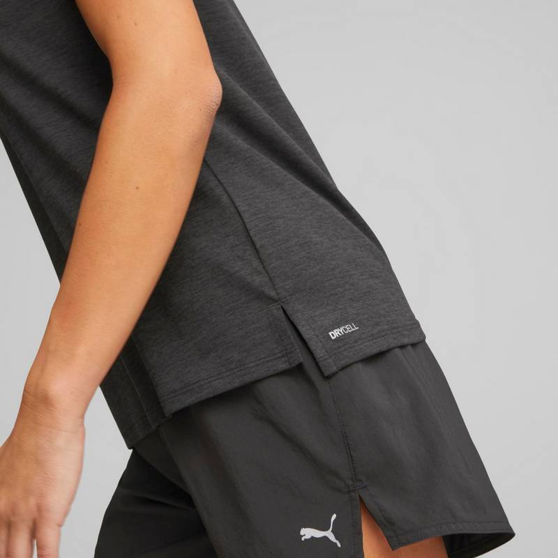 PUMA RUN FAVORITE HEATHER Funktionsshirt Damen