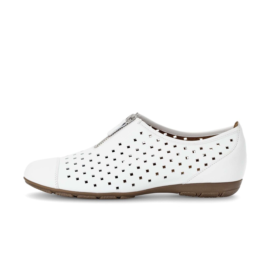 Gabor fashion Sportliche Ballerina weiß
