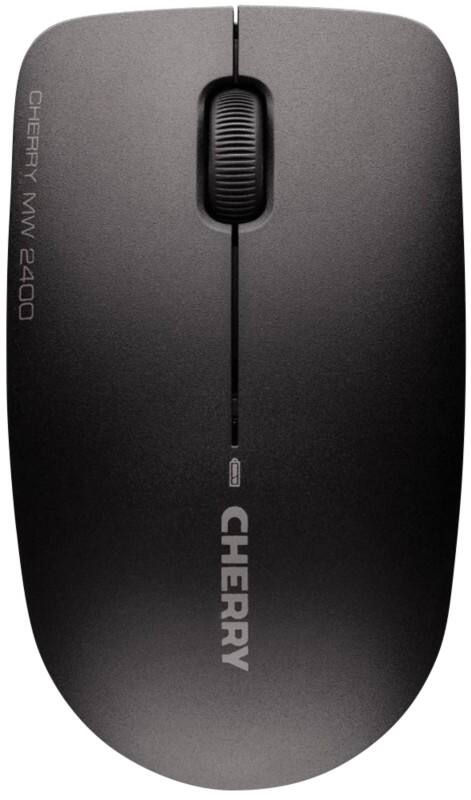CHERRY MW 2400 Maus Beidhändig RF Kabellos Optisch 1200 dpi Schwarz