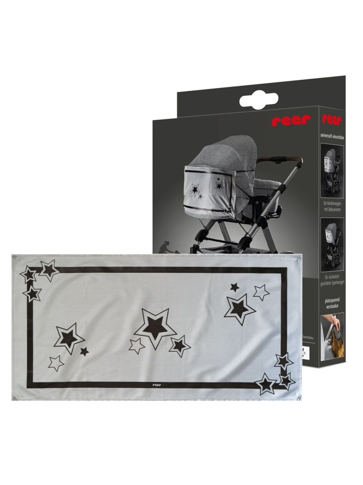 Reer MyBuddyGuard Kinderwagen-Reflektor-Banner in Weiß ab 0 Monate günstig kaufen onesize