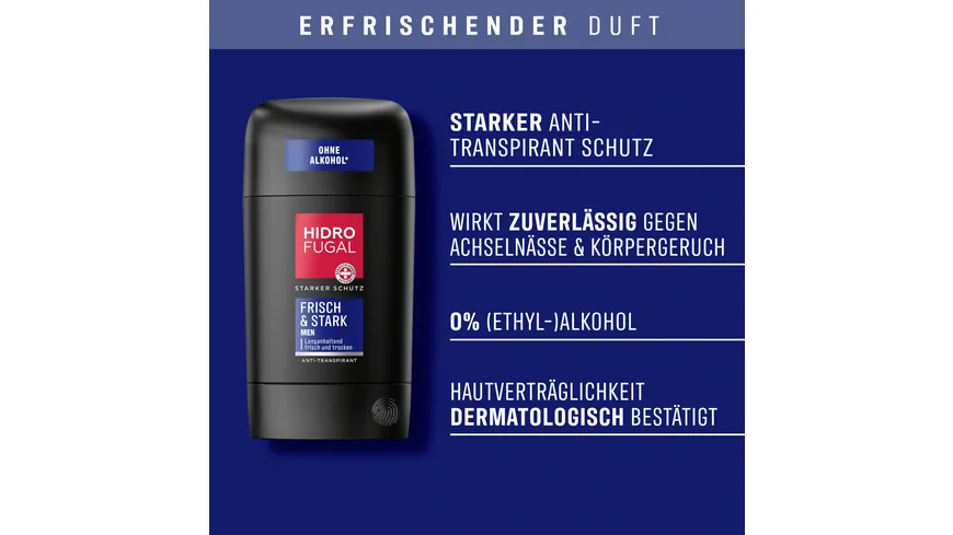 Hidrofugal Men Frisch & Stark Anti-Transpirant 50 ml
