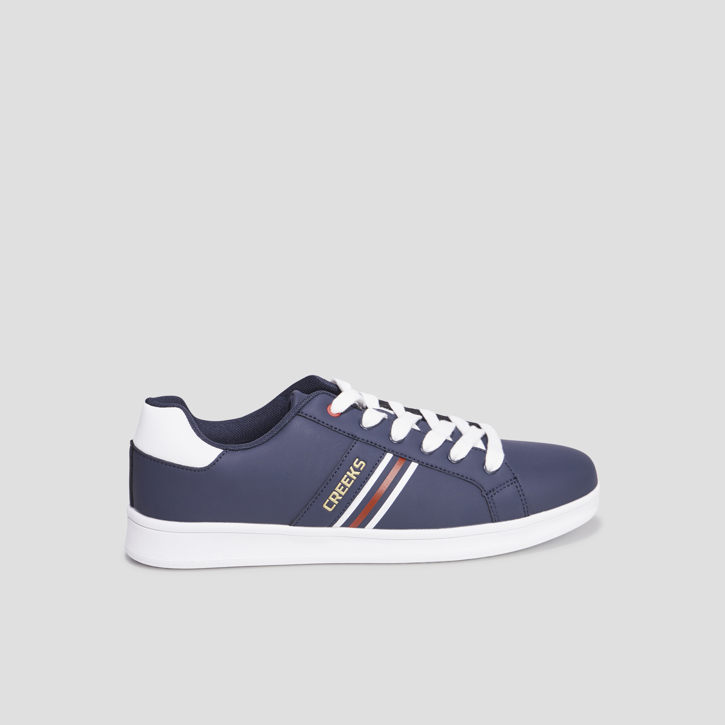 Tennis basses à lacets Creeks Tanix bleu marine homme | La Halle