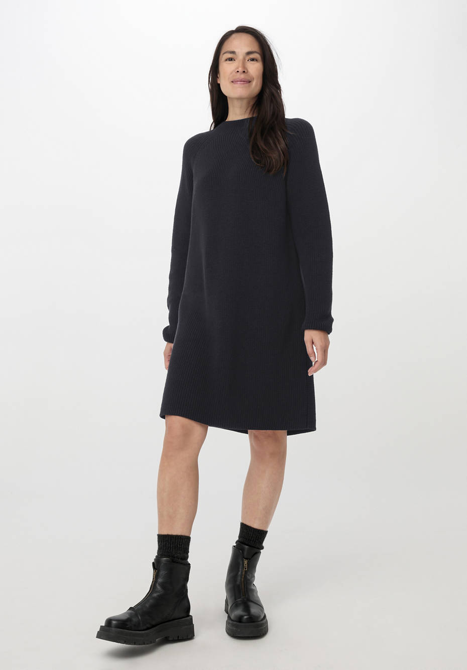 Strickkleid aus reiner Bio-Baumwolle
