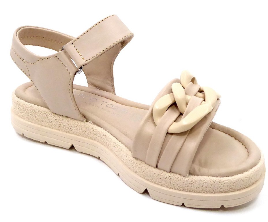 MARCO TOZZI Klassische Sandalen beige