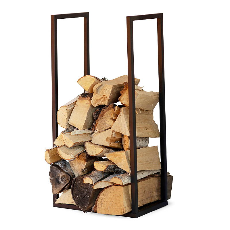 1-2-3 Fire Vedholder 30x20x60 cm metall sort