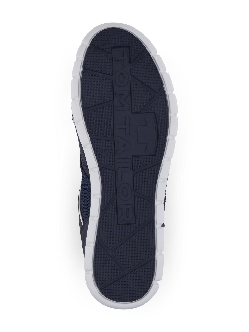 TOM TAILOR Komfort Schnürer bunt navy