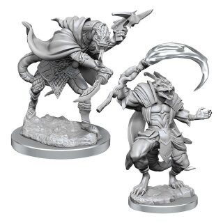 Pathfinder Battles Deep Cuts Unpainted Miniatures - Serpentfolk (2)