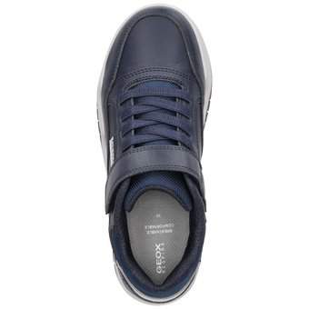 Geox J Perth Boy Sneaker in blau