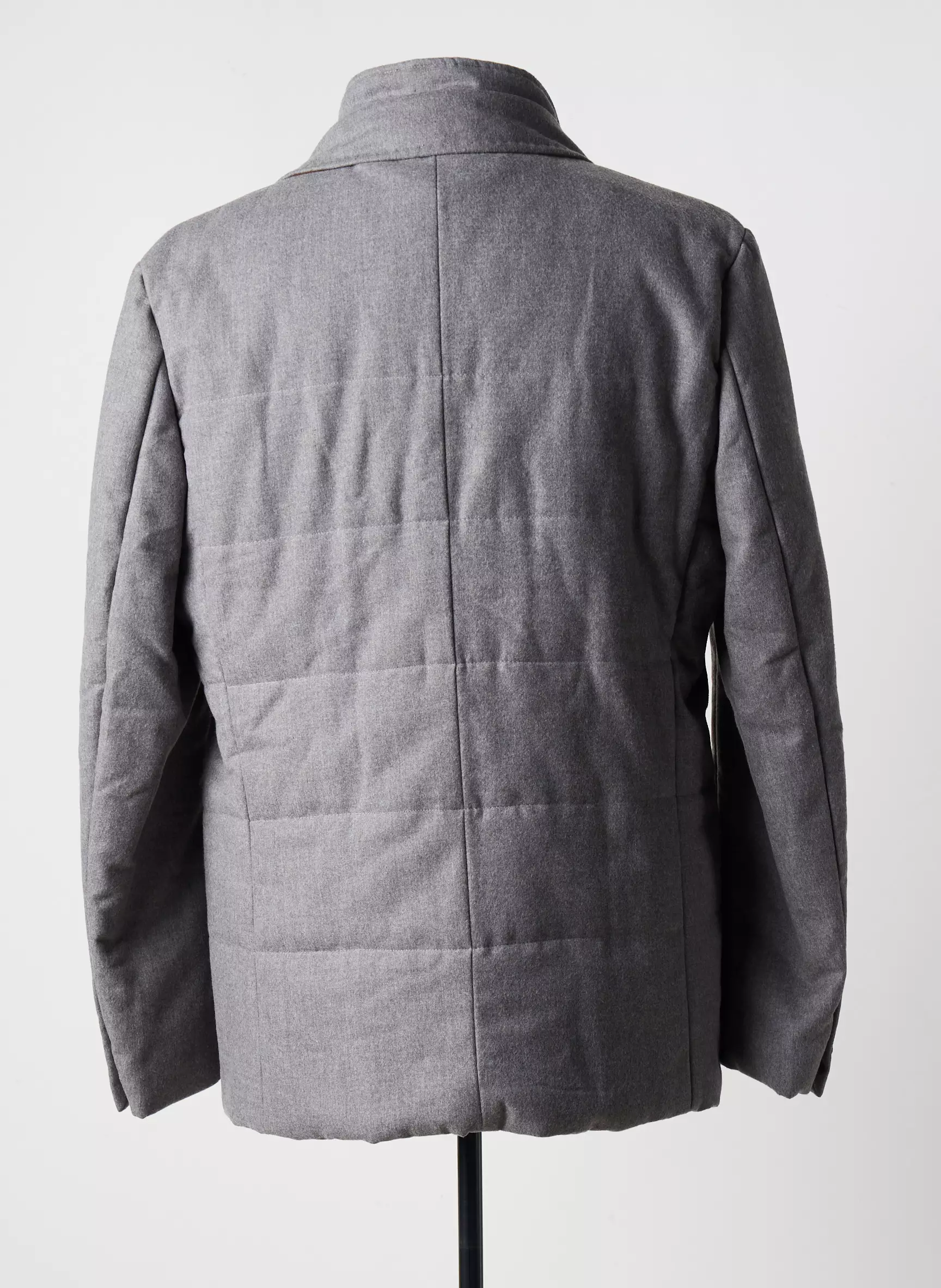 Dan John Manteaux Courts Homme couleur gris