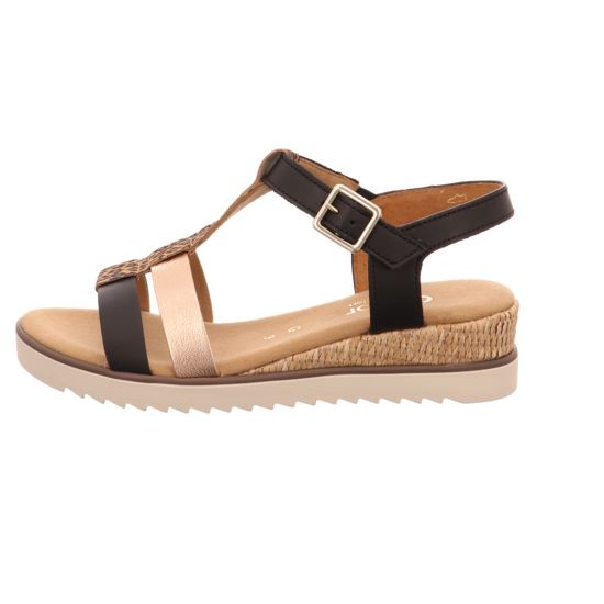 GABOR Klassische Sandalen schwarz