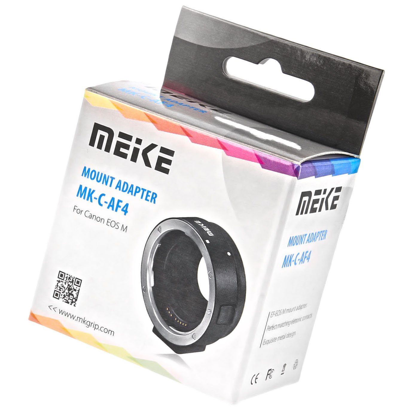 Meike Adapterring von Canon EF und EF-S auf EOS M - Meike MK-C-AF4 Objektiveadapter