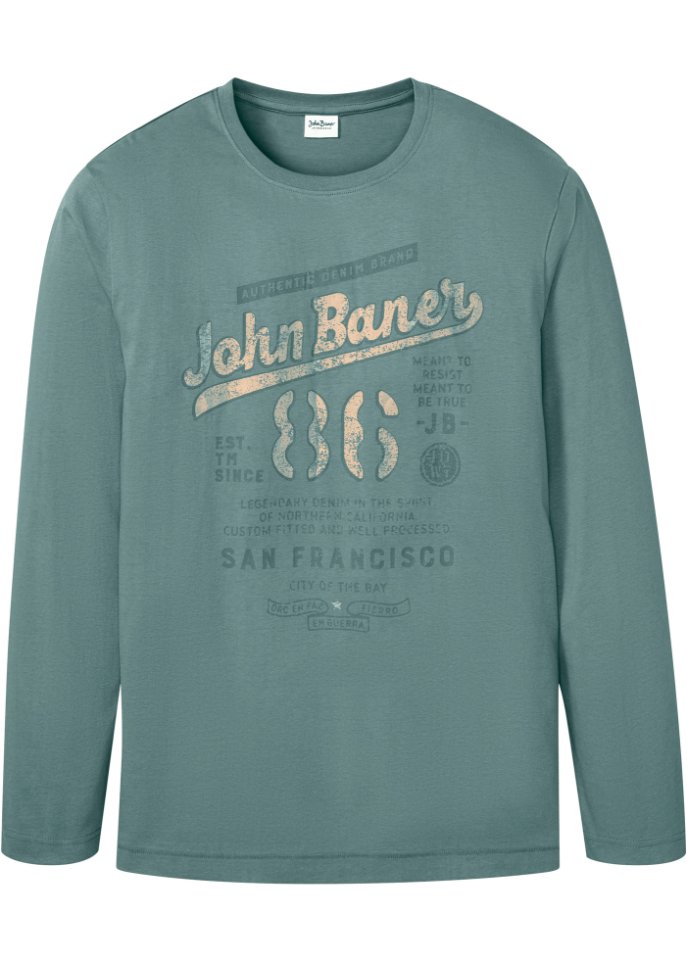 Langarmshirt aus Bio-Baumwolle