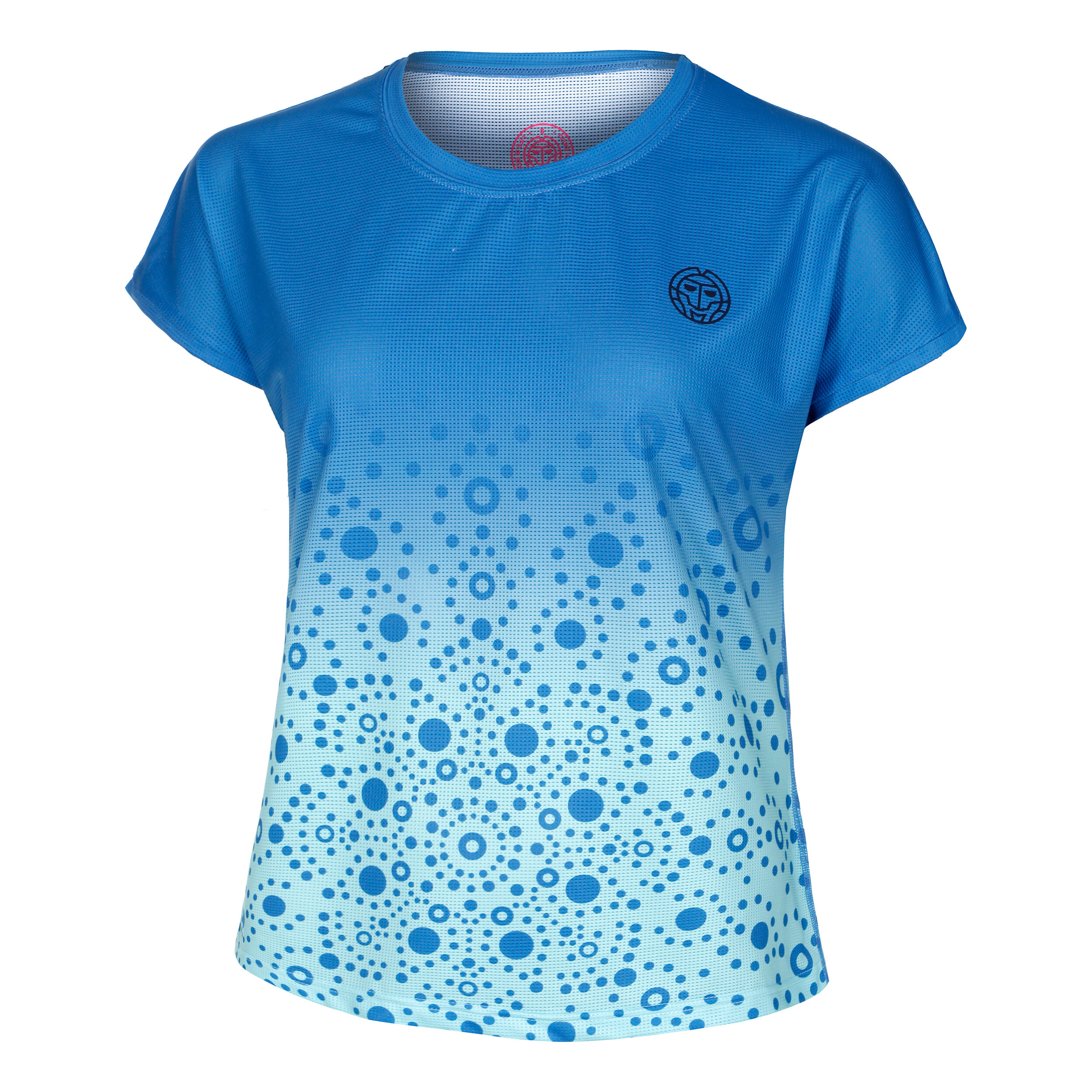 Colortwist Capsleeve T-Shirt Damen - Blau, Türkis