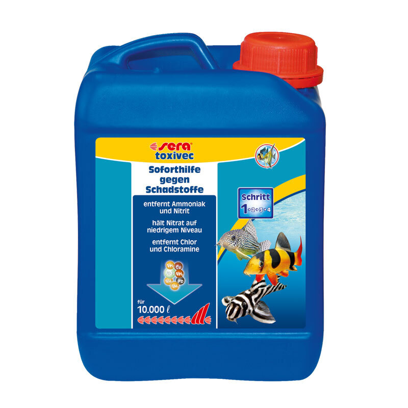 Sera Fischpflege Sera toxivec 2,5 l