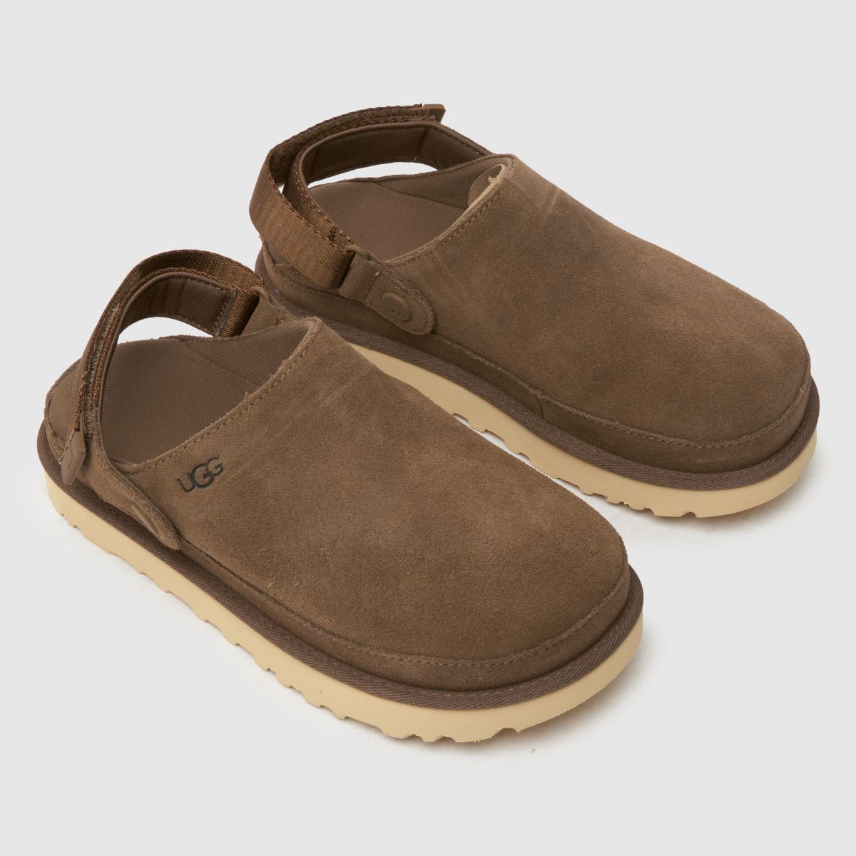 UGG Goldenstar klumpa szandál hikorizöldben