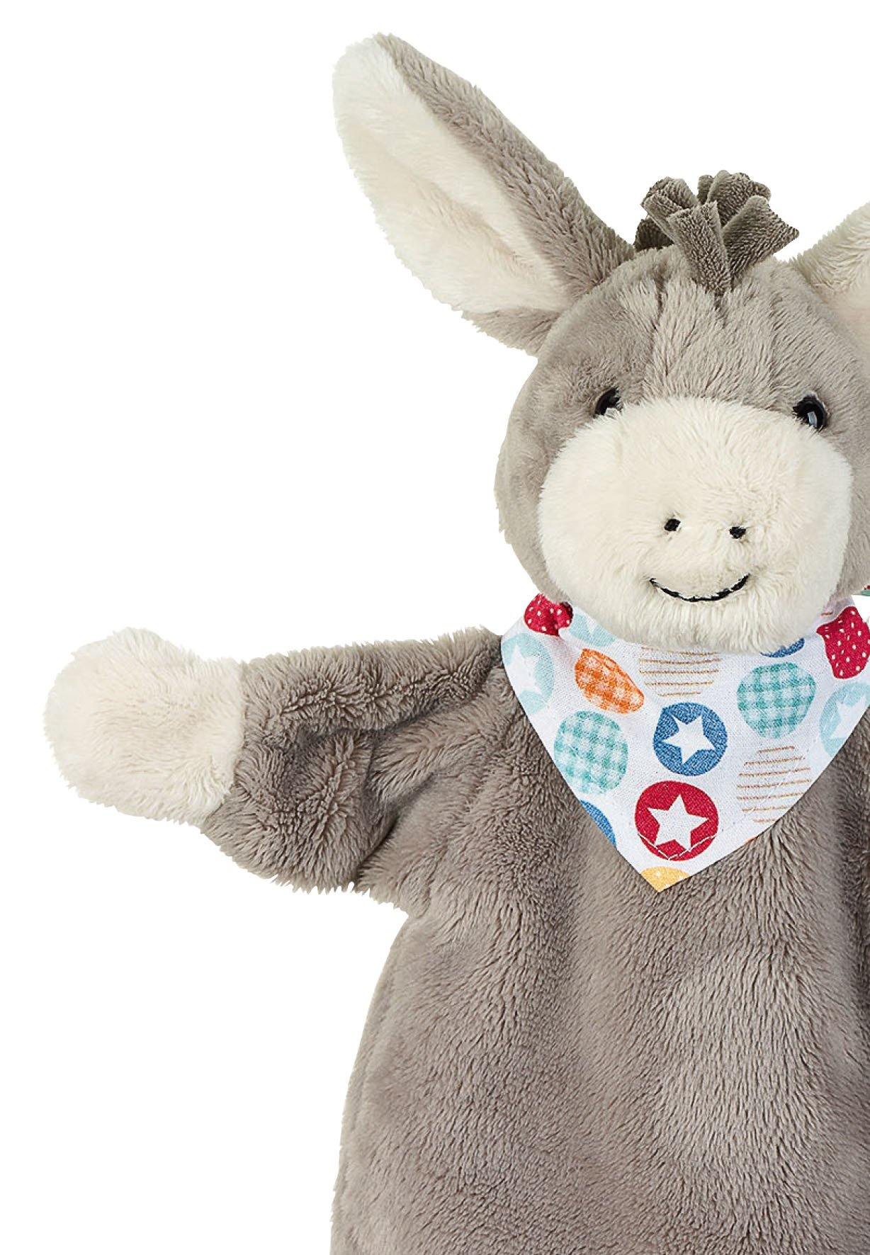 Handpuppe Esel Emmi, 34 cm für das Kasperletheater