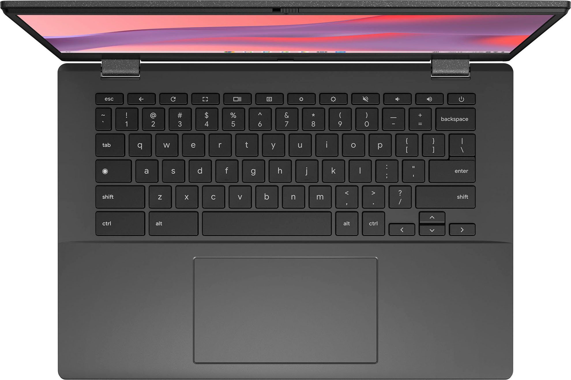 Asus CM1402CM2A-EK0135 Chromebook (35,6 cm/14 Zoll, MediaTek Kompanio 510, Mali-G52 MC2, 128 GB SSD, Full HD Panel)