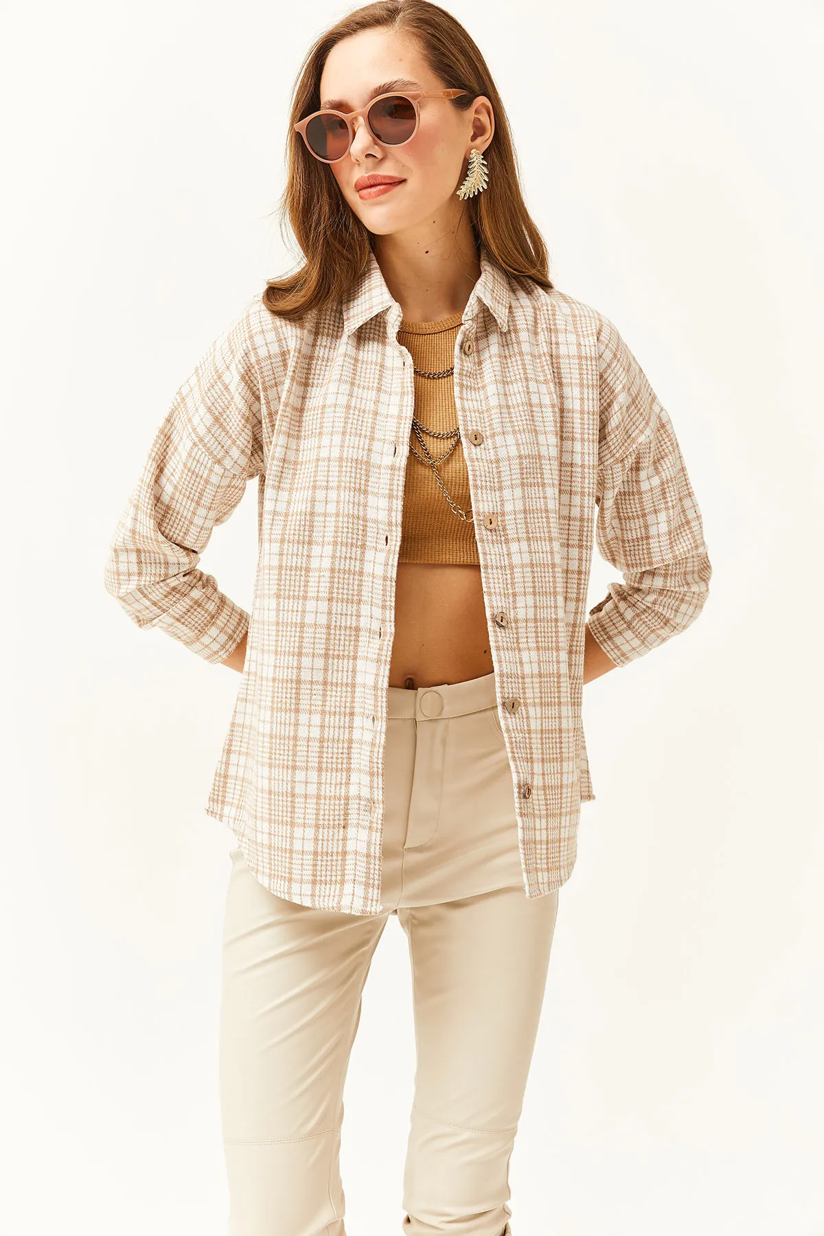 Olalook  Hemd - Ecru - Regular Fit