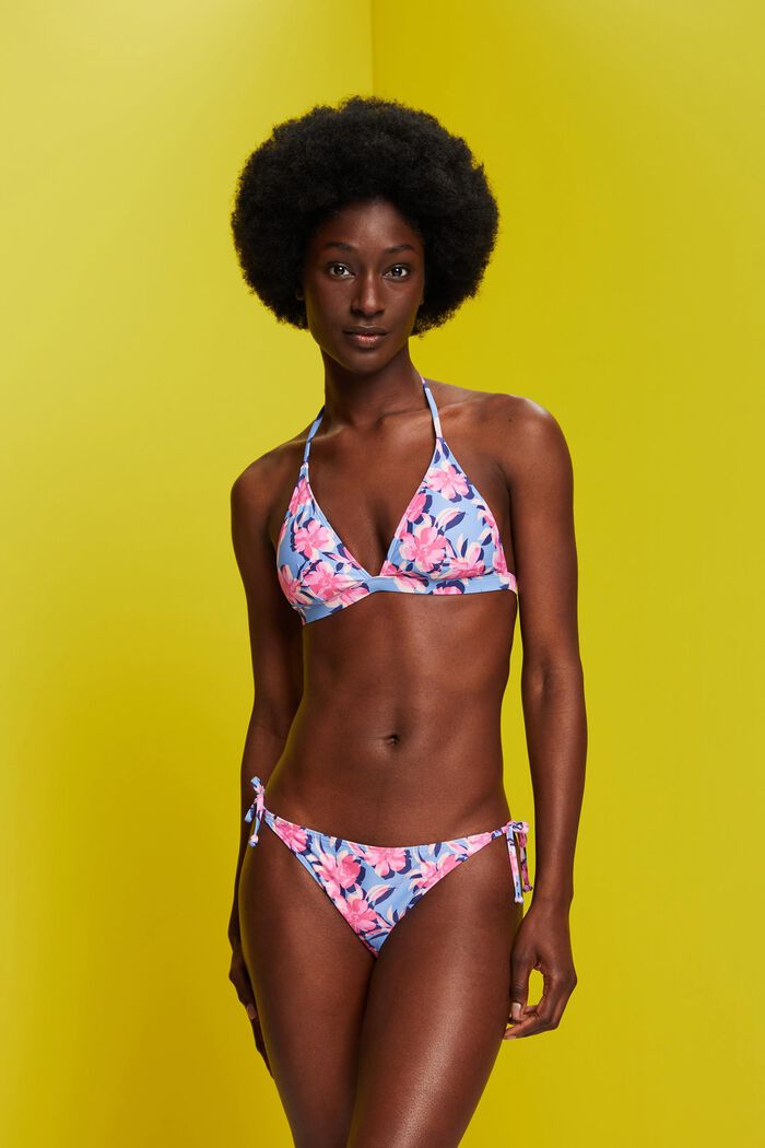 Recycelt: Bikinihose mit seitlichen Bindebändern