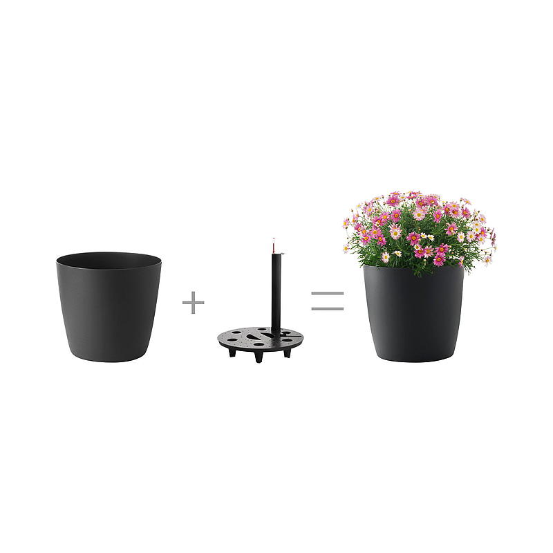 Home Selvvanningspotte Ella ø 40 cm antrasitt