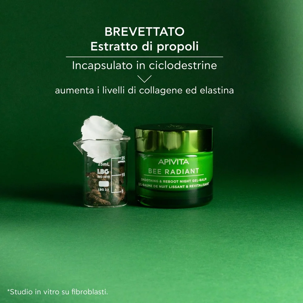 Bee Radiant Smoothing and Regenerating Night Gel-Balm - Nattlig ansiktsbehandling for de første aldringstegnene