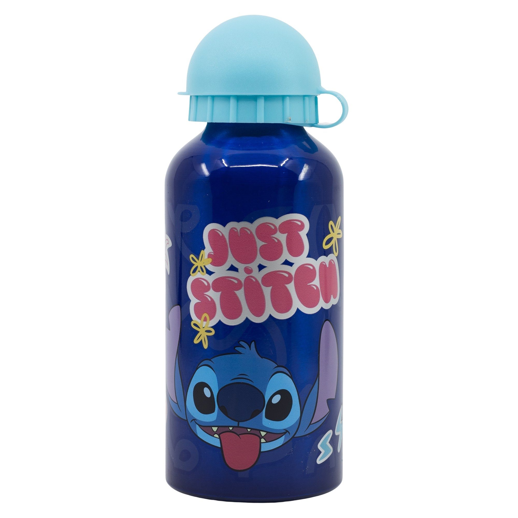 Lunchbox  Stitch 2 tlg. Lunch Set, Kunststoff, (2-tlg), Brotdose mit 3 Kammern Alu-Trinkflasche 400 ml