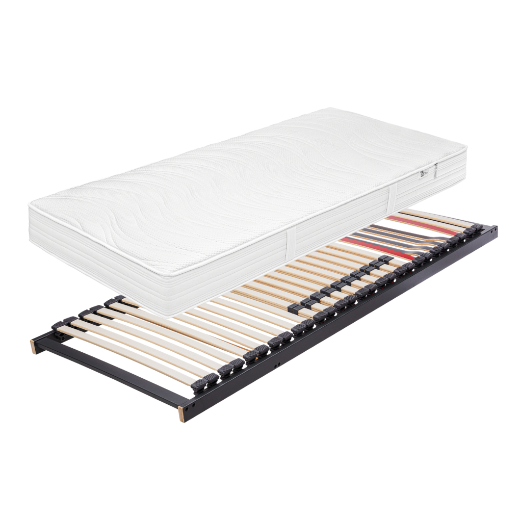 Interliving Matratze-Lattenrost-Set Medikontur H4 starr