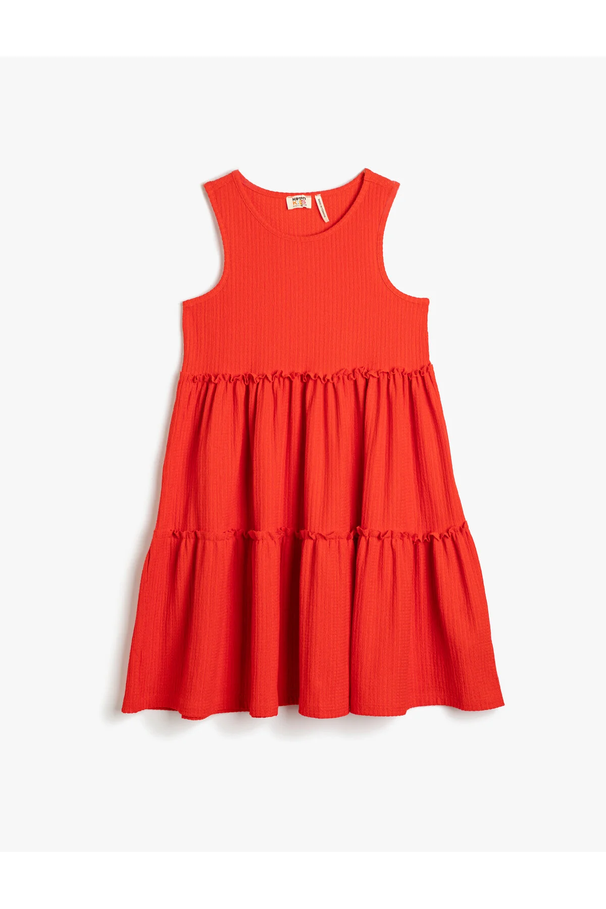 Koton  Kleid in Midi-Länge, Neckholder, ärmellos, entspannter Schnitt