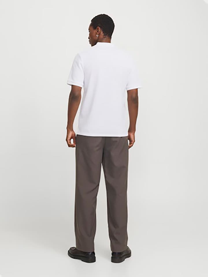 Jack & Jones Poloshirt in Weiß günstig kaufen