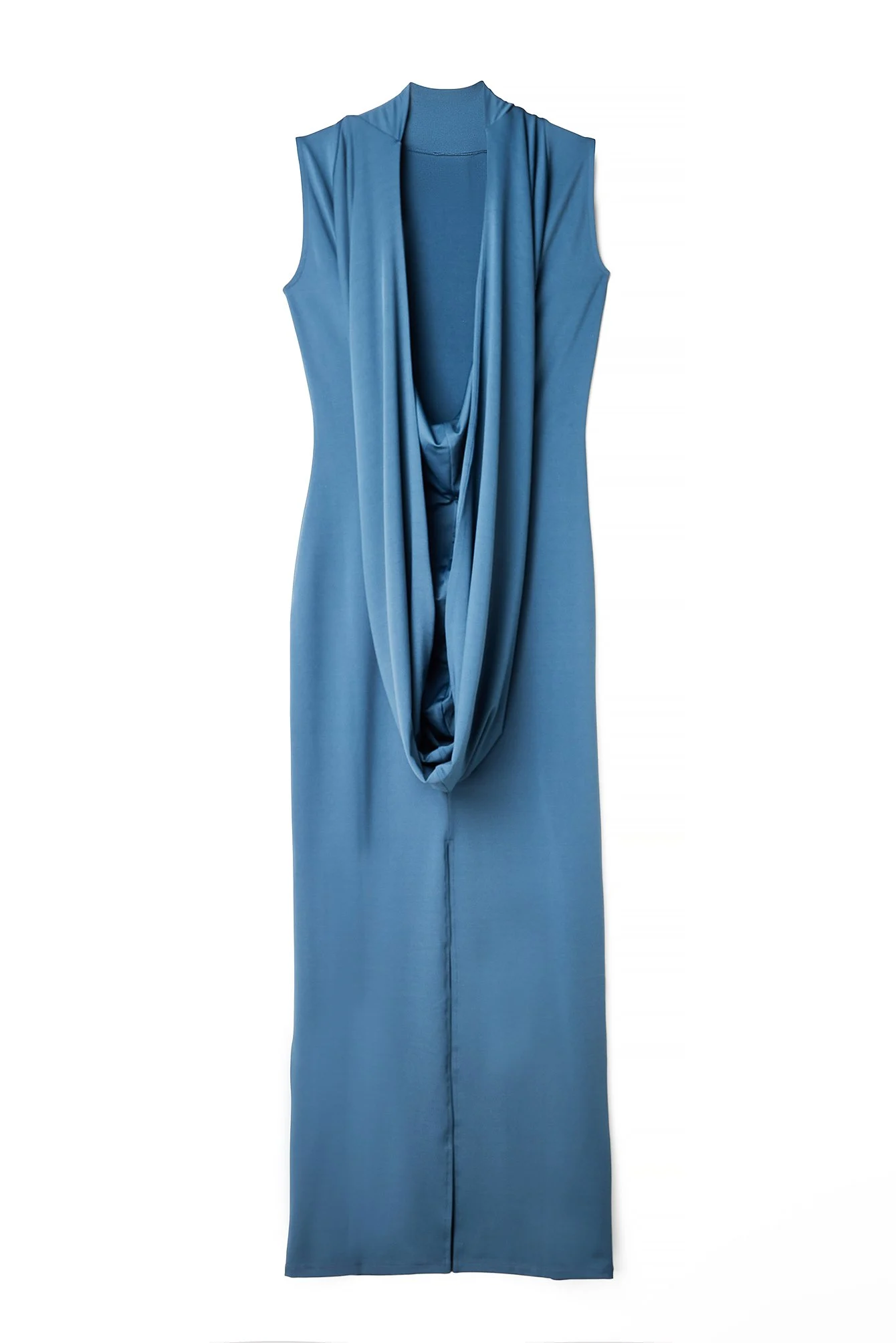 Maxikleid mit Kapuze