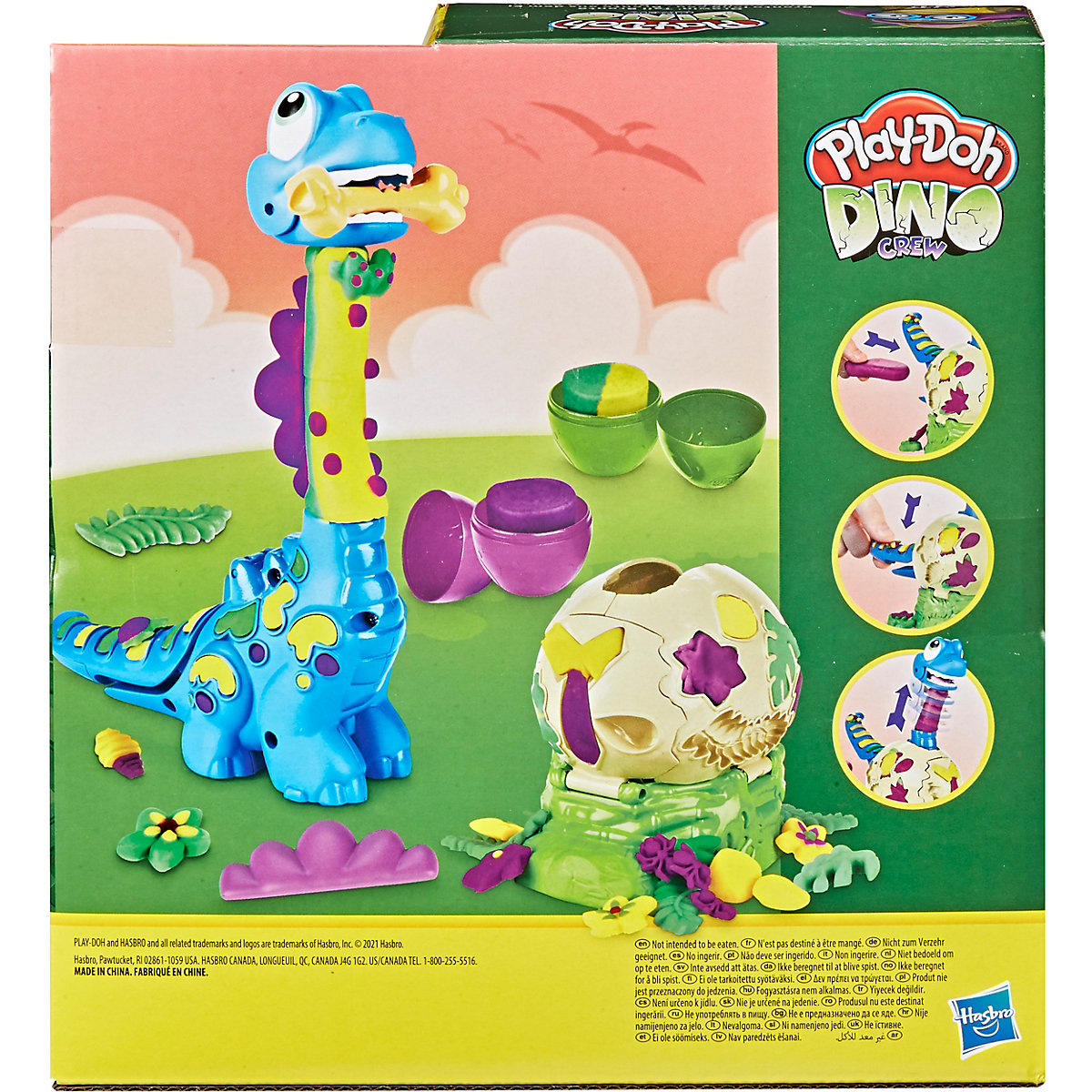 Play-Doh Dino Crew Bronto aus dem Ei