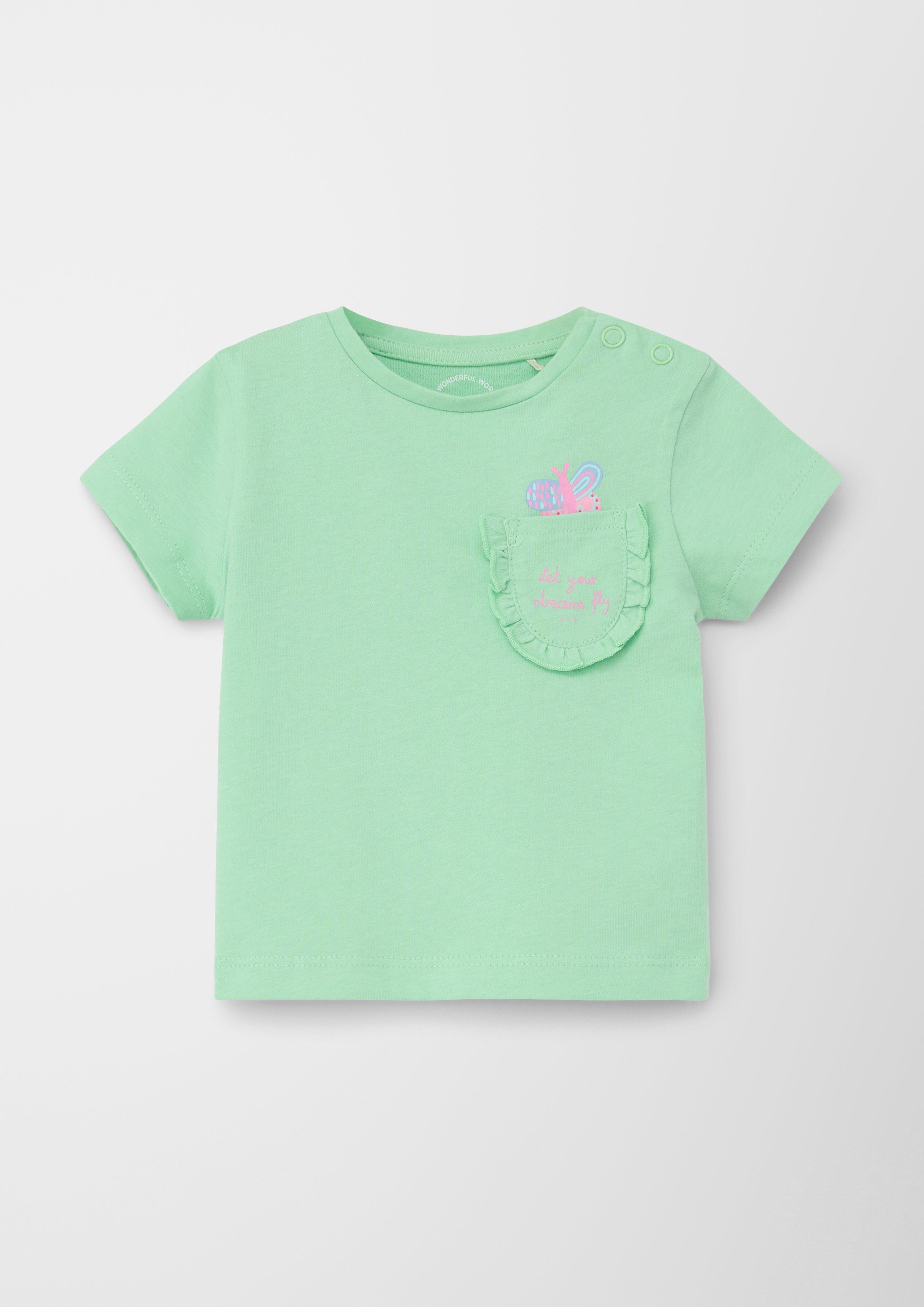 Jerseyshirt mit Brusttasche  2130613-7300