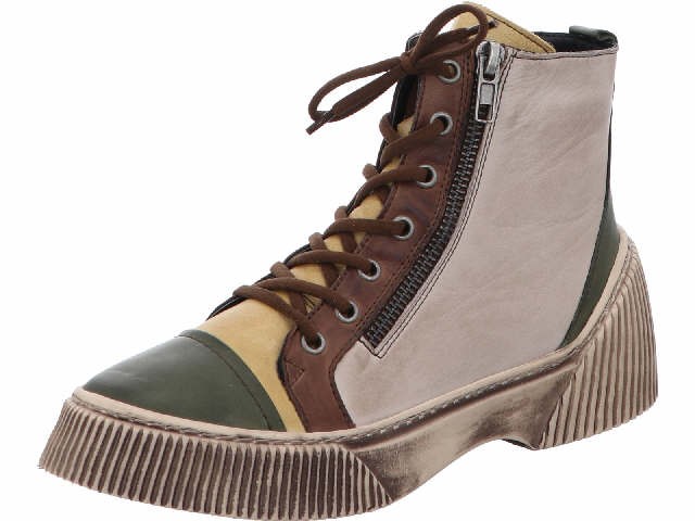 GEMINI Schnür-Stiefeletten grün