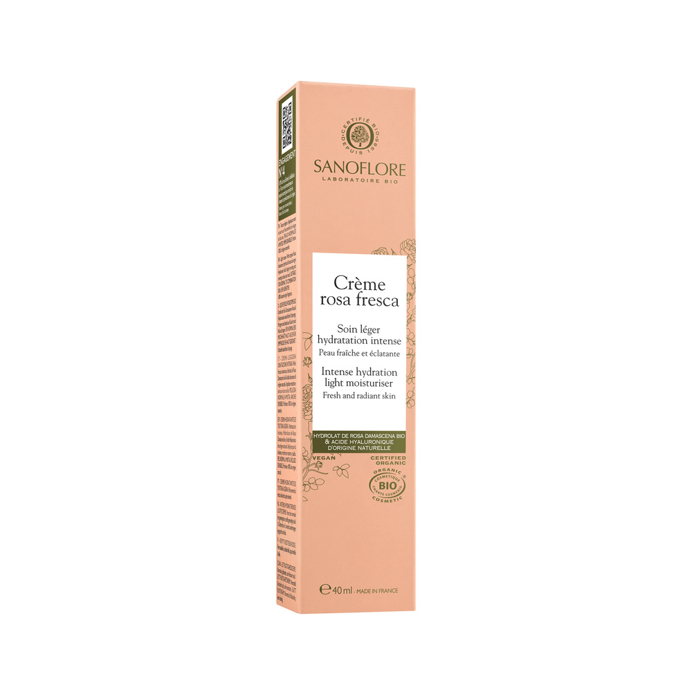 Sanoflore Rosa fresca Crème hydratante légère