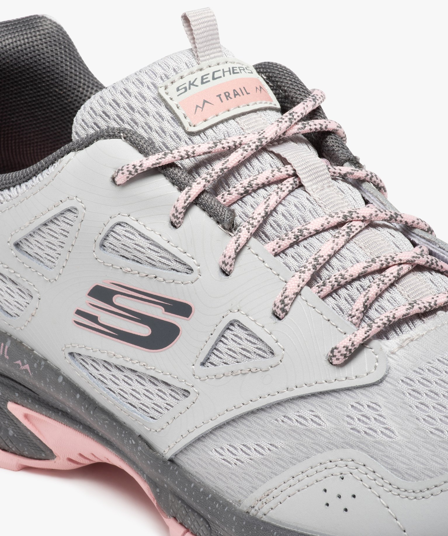 Baskets femme bicolores running et trail – Skechers gris | GEMO