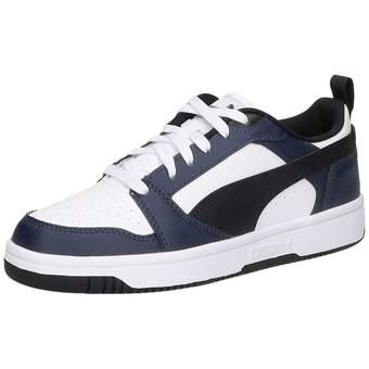 PUMA Rebound V6 Lo Jr Sneaker in weiß