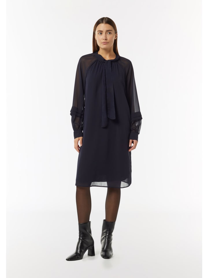 comma Kleid kurz in Blau günstig kaufen
