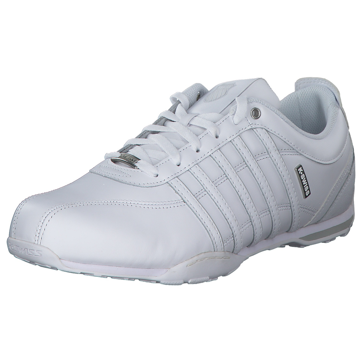 K-Swiss Arvee 02453, Sneakers Low, Herren, WHITE/WHITE/GRAY VIOLET/SPLIT-