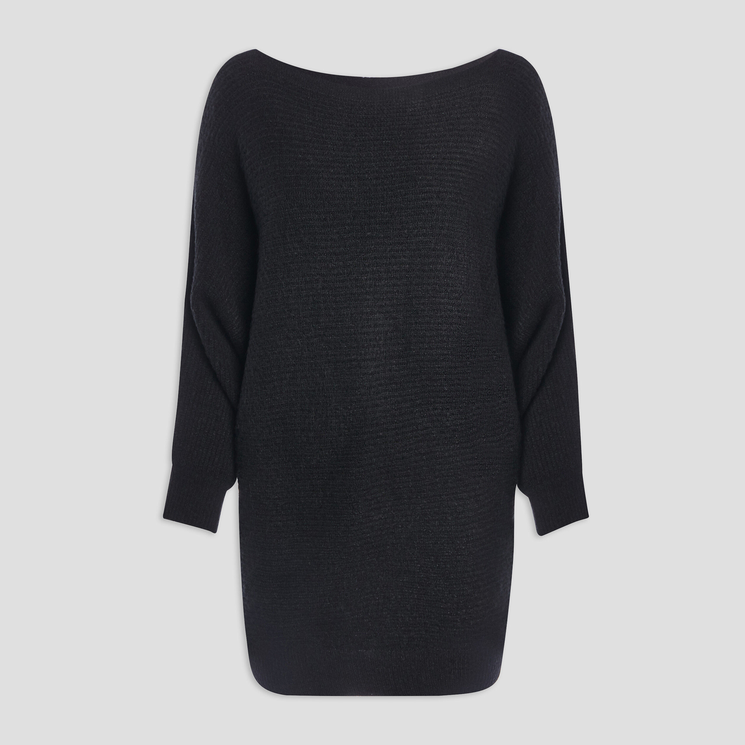 Pull manches 3 4 noir femme | La Halle